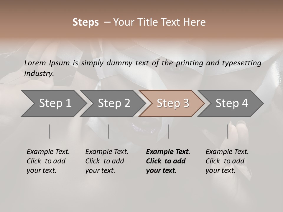 Reflections Portrait PowerPoint Template