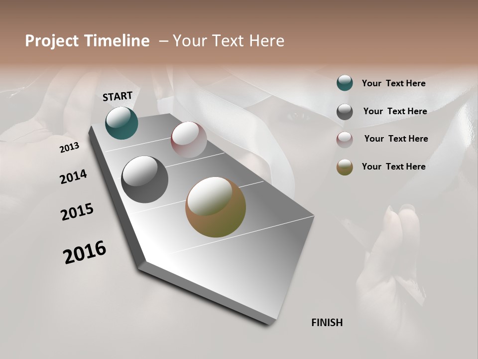Reflections Portrait PowerPoint Template
