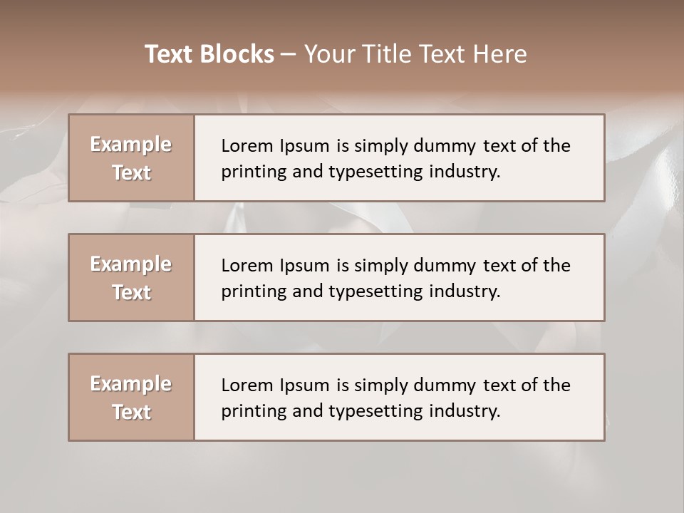 Reflections Portrait PowerPoint Template
