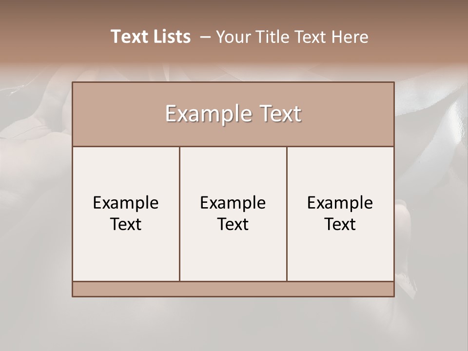 Reflections Portrait PowerPoint Template