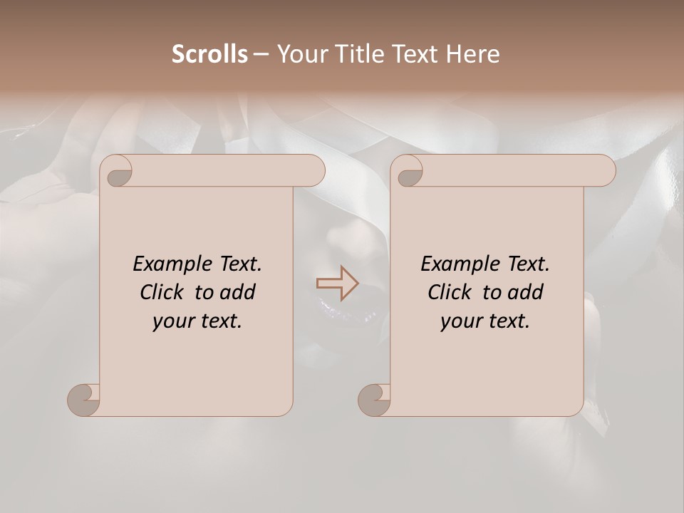 Reflections Portrait PowerPoint Template