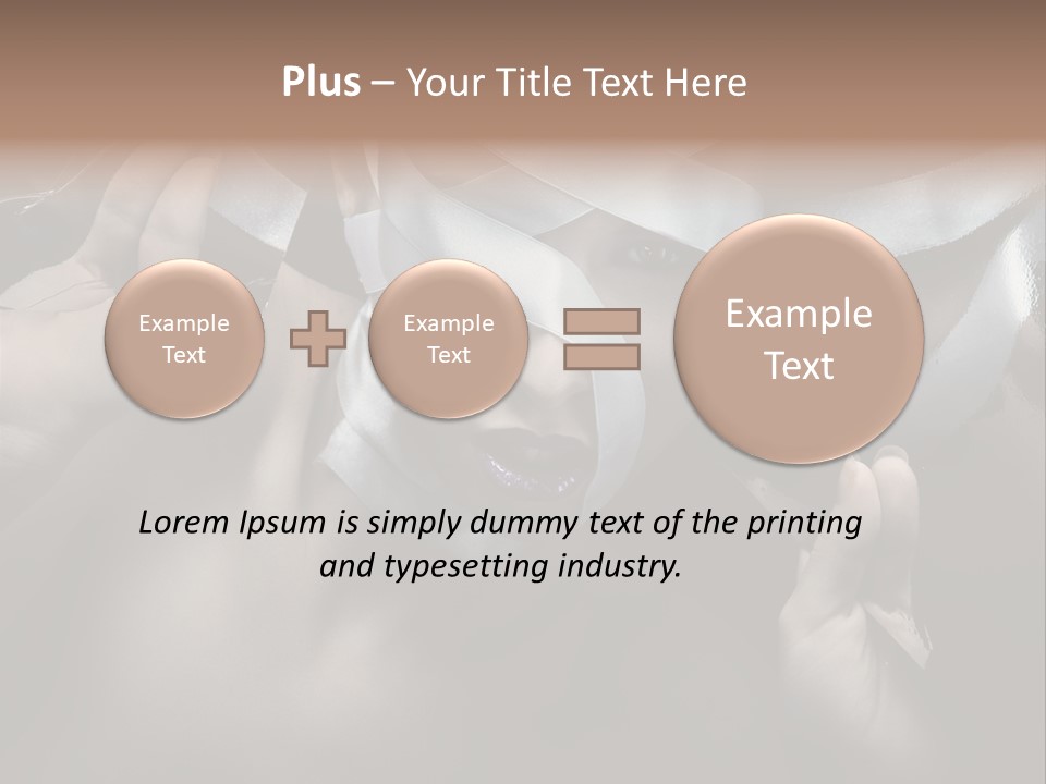 Reflections Portrait PowerPoint Template