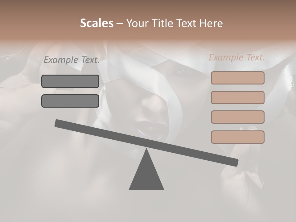 Reflections Portrait PowerPoint Template