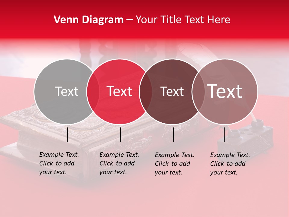 Relict Literature Red PowerPoint Template
