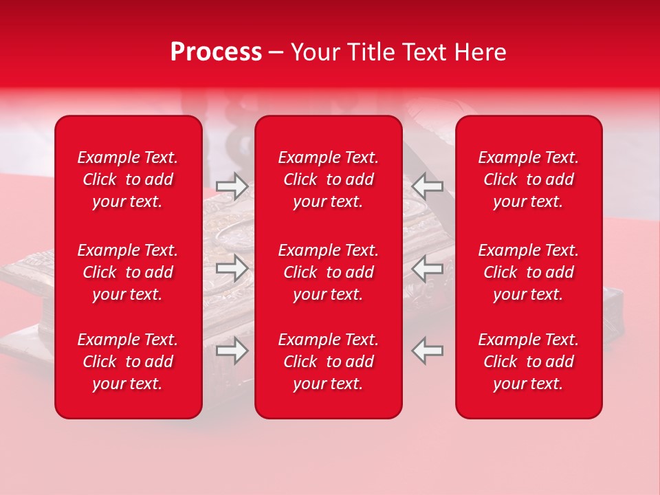 Relict Literature Red PowerPoint Template