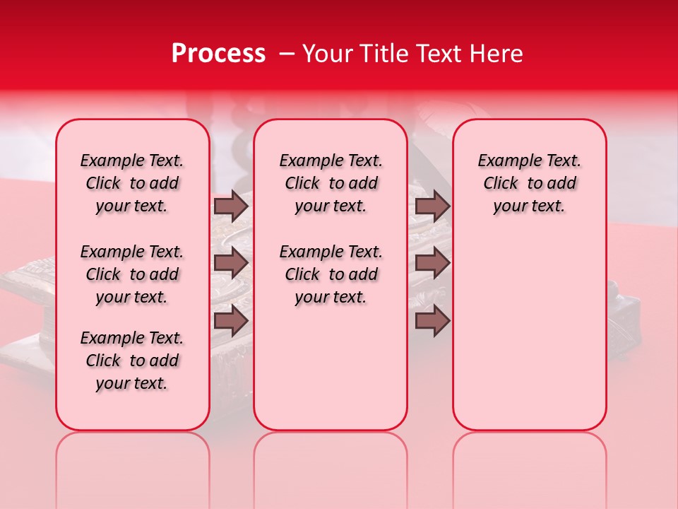 Relict Literature Red PowerPoint Template