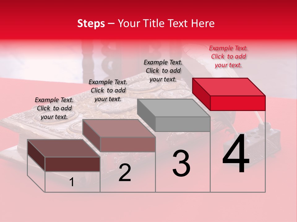 Relict Literature Red PowerPoint Template