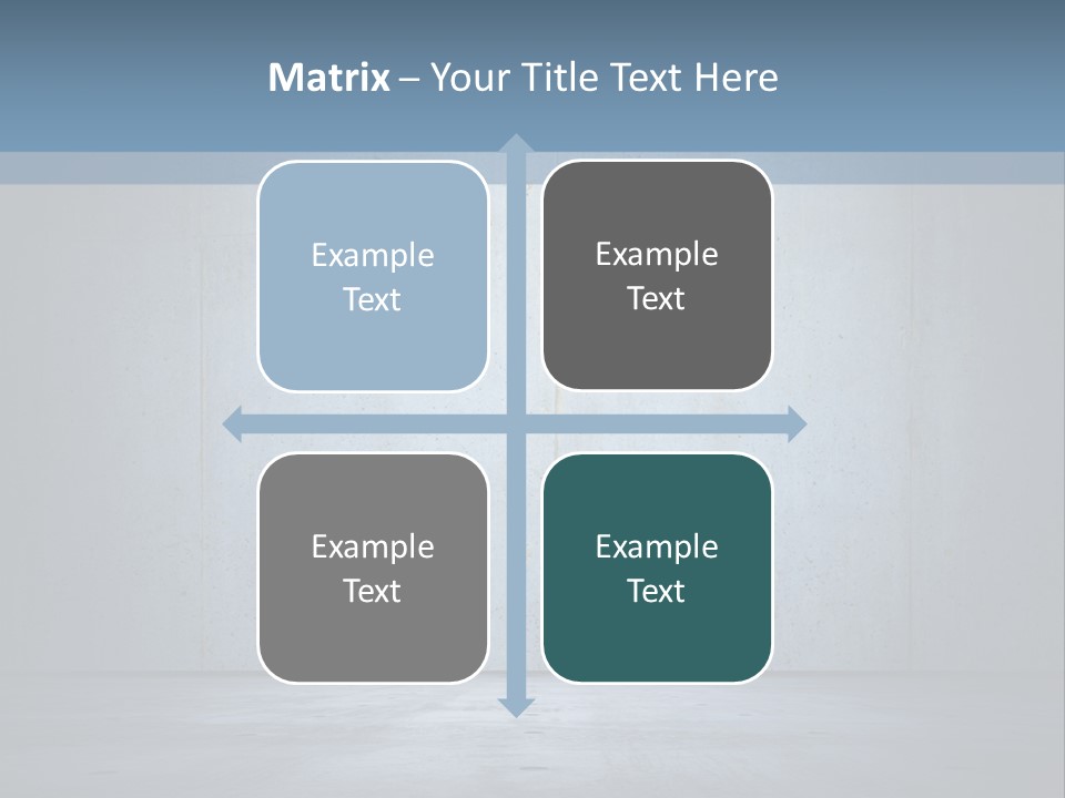 Blank Shelter Textured PowerPoint Template
