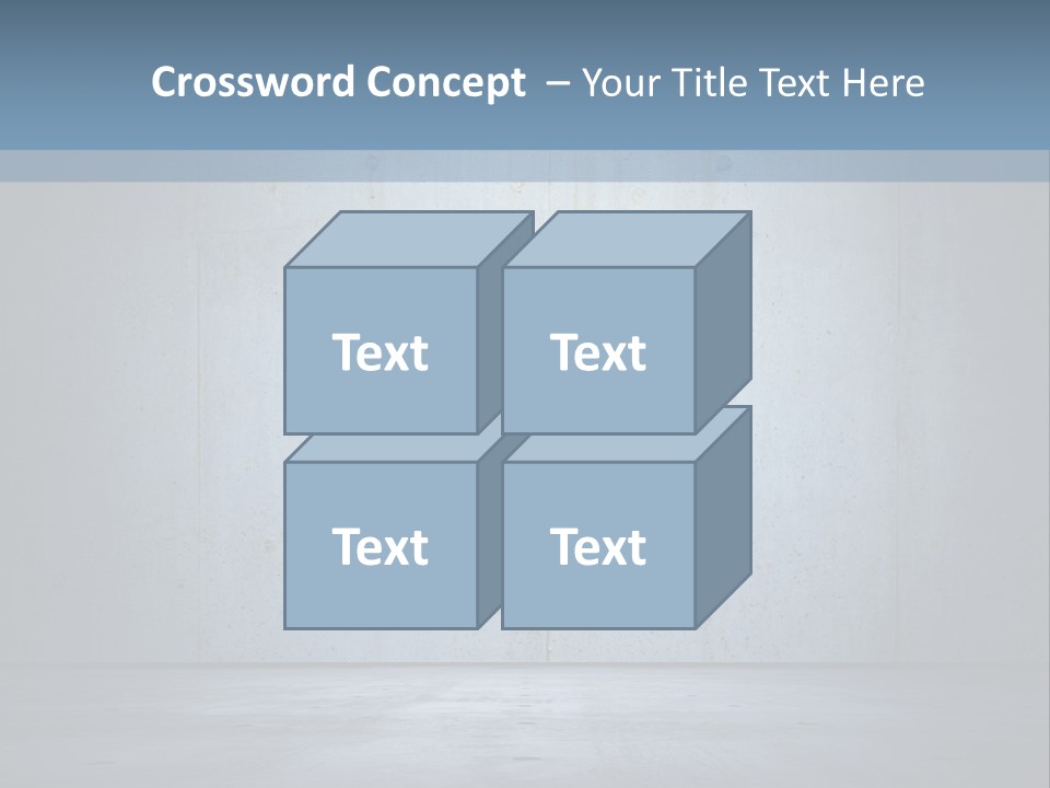 Blank Shelter Textured PowerPoint Template