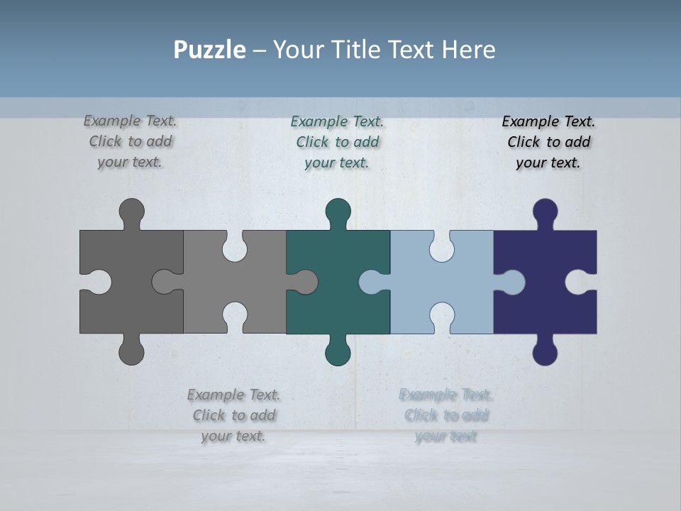 Blank Shelter Textured PowerPoint Template