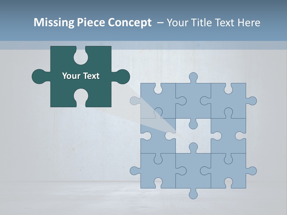 Blank Shelter Textured PowerPoint Template