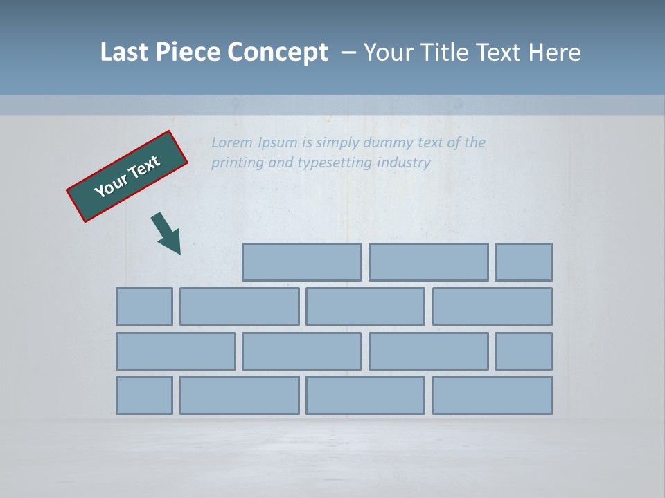Blank Shelter Textured PowerPoint Template