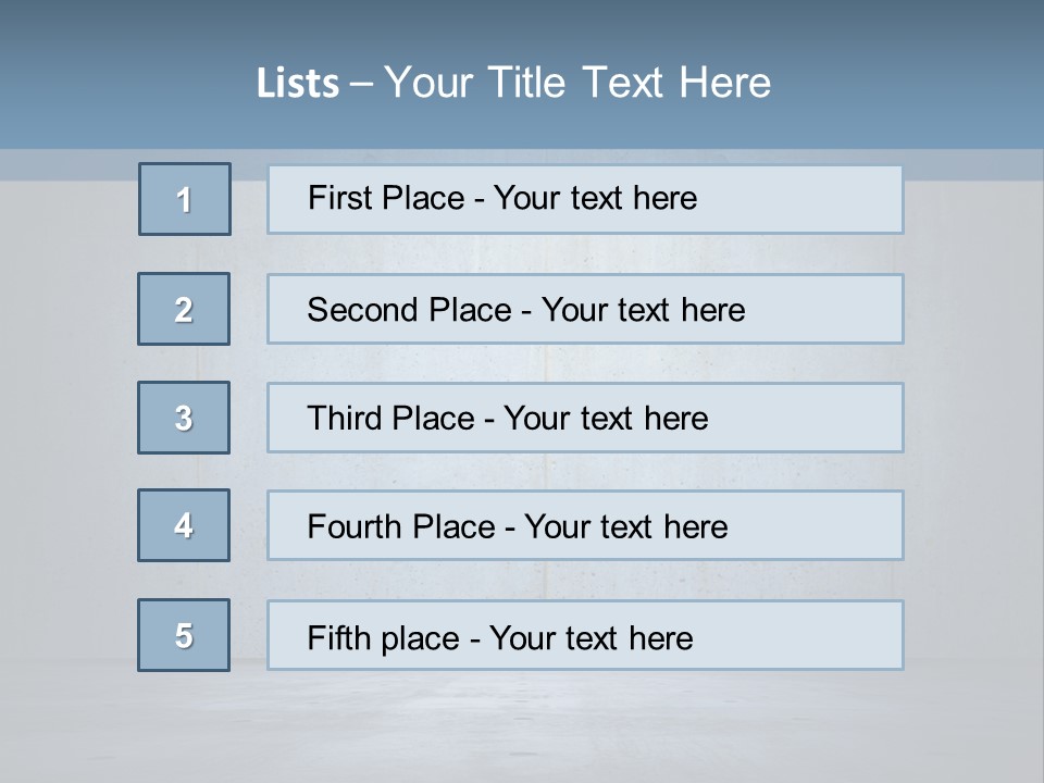 Blank Shelter Textured PowerPoint Template