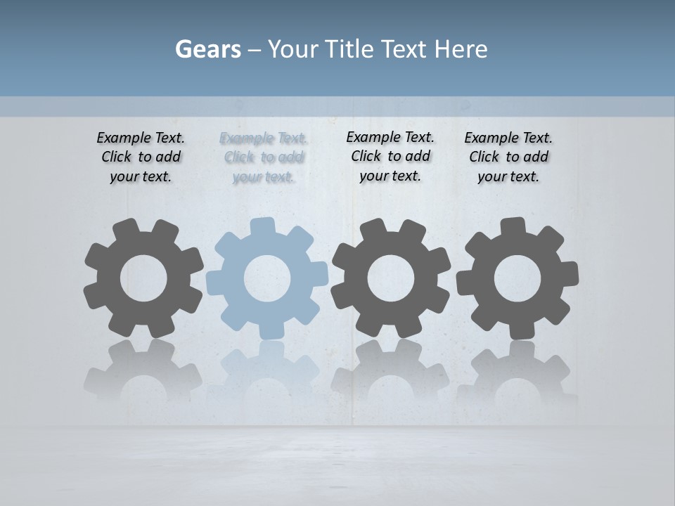 Blank Shelter Textured PowerPoint Template