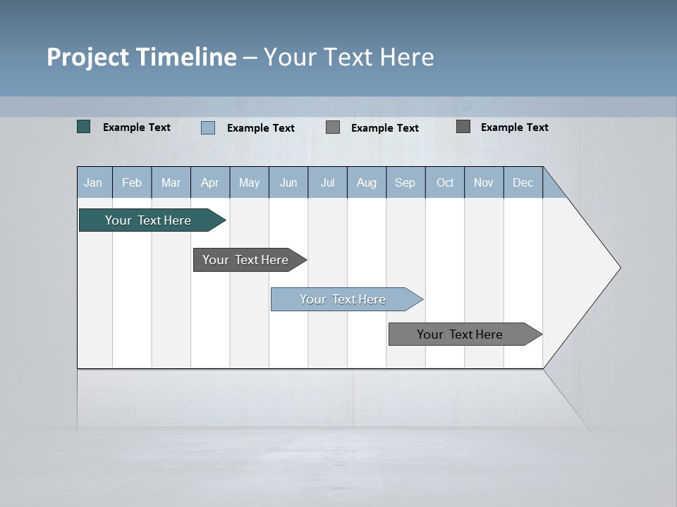 Blank Shelter Textured PowerPoint Template