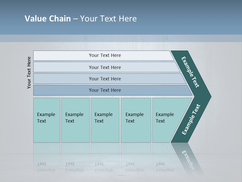 Blank Shelter Textured PowerPoint Template