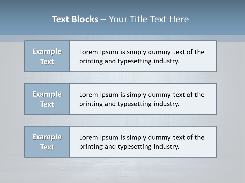 Blank Shelter Textured PowerPoint Template