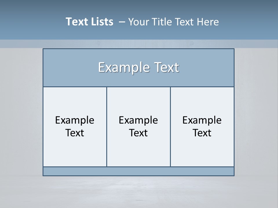 Blank Shelter Textured PowerPoint Template