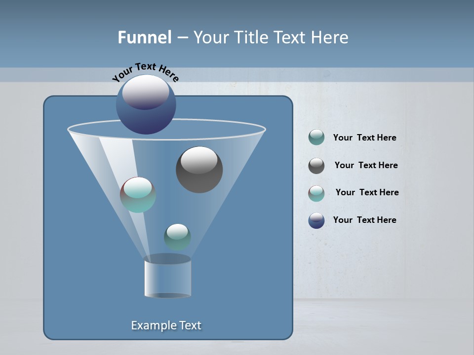 Blank Shelter Textured PowerPoint Template
