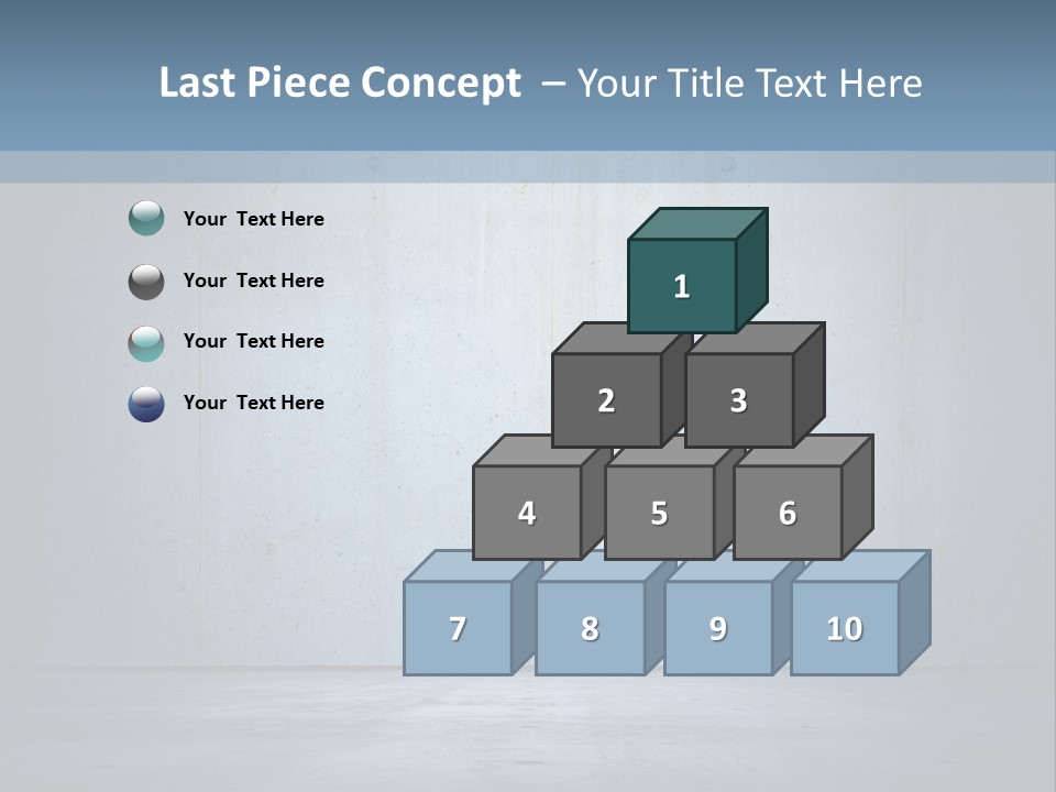 Blank Shelter Textured PowerPoint Template