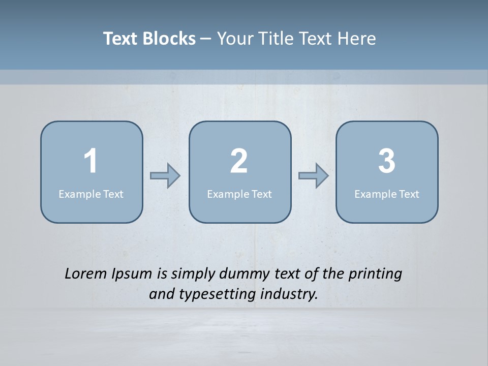 Blank Shelter Textured PowerPoint Template