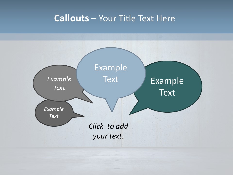 Blank Shelter Textured PowerPoint Template