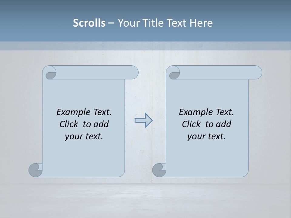 Blank Shelter Textured PowerPoint Template