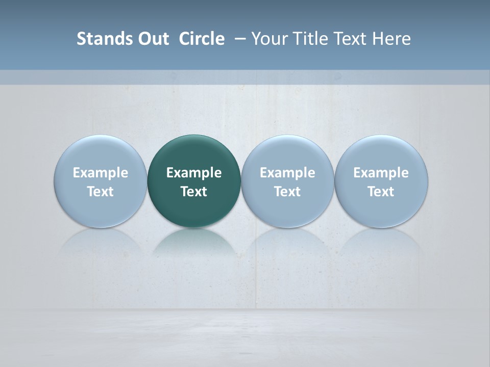 Blank Shelter Textured PowerPoint Template