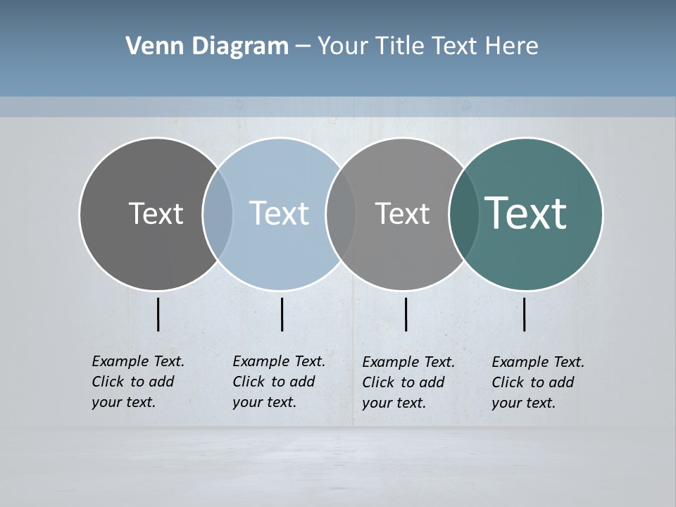 Blank Shelter Textured PowerPoint Template