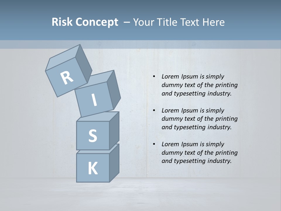 Blank Shelter Textured PowerPoint Template