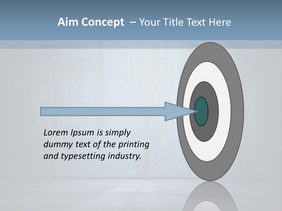 Blank Shelter Textured PowerPoint Template