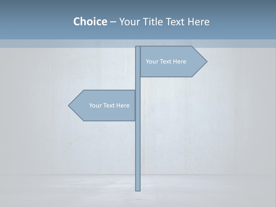 Blank Shelter Textured PowerPoint Template
