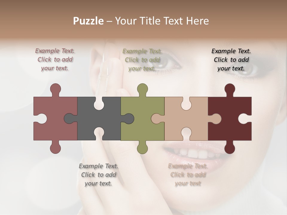 Beauty Portrait PowerPoint Template