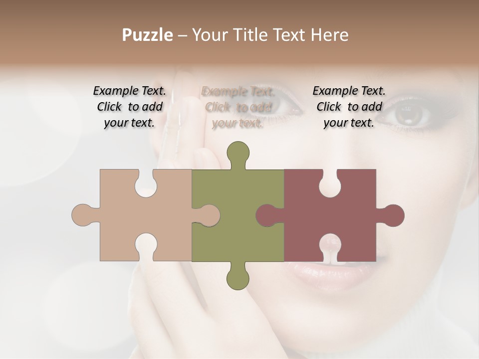 Beauty Portrait PowerPoint Template