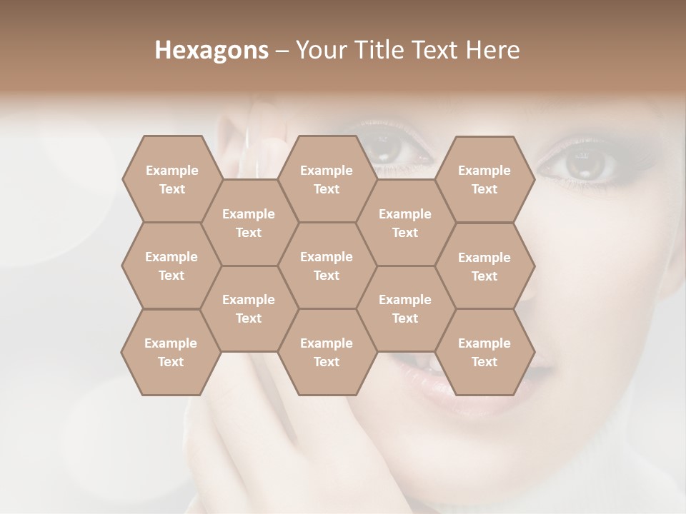 Beauty Portrait PowerPoint Template