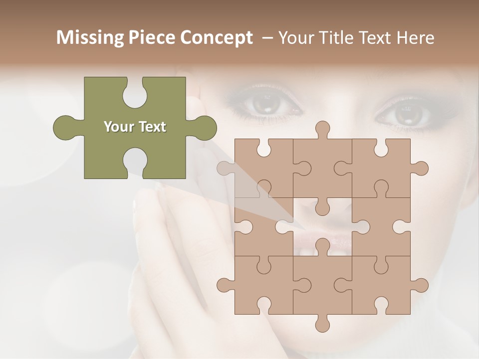 Beauty Portrait PowerPoint Template