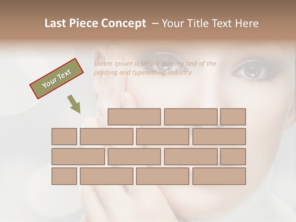 Beauty Portrait PowerPoint Template