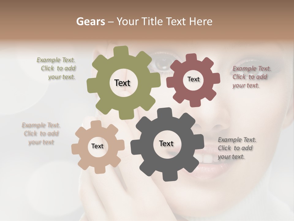 Beauty Portrait PowerPoint Template