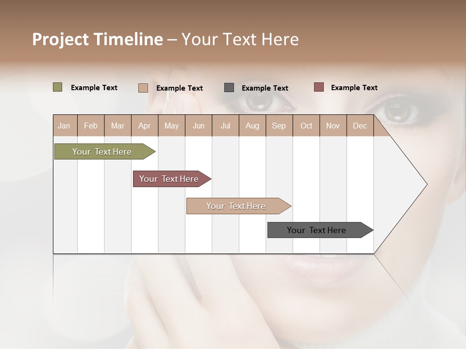 Beauty Portrait PowerPoint Template