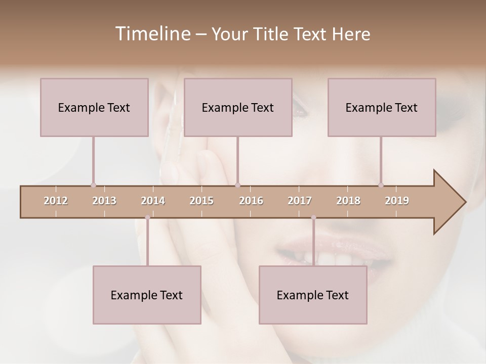 Beauty Portrait PowerPoint Template