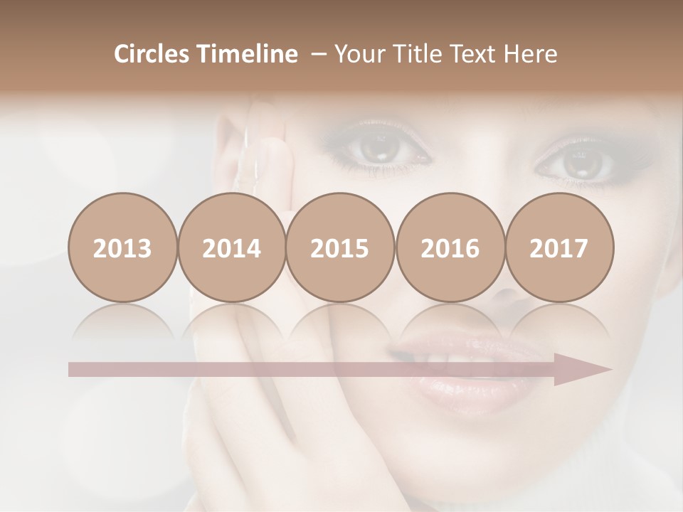Beauty Portrait PowerPoint Template