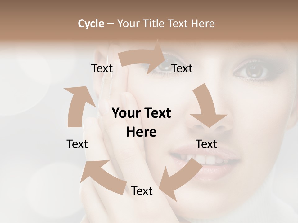 Beauty Portrait PowerPoint Template