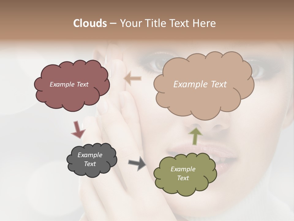 Beauty Portrait PowerPoint Template