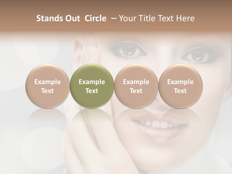 Beauty Portrait PowerPoint Template