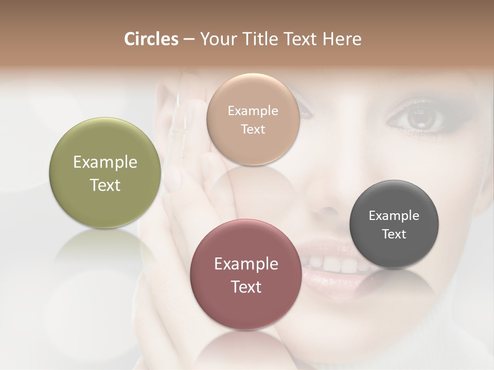 Beauty Portrait PowerPoint Template