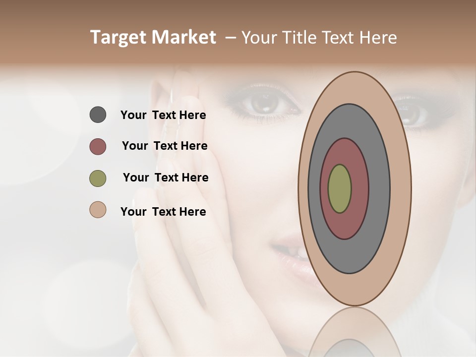 Beauty Portrait PowerPoint Template