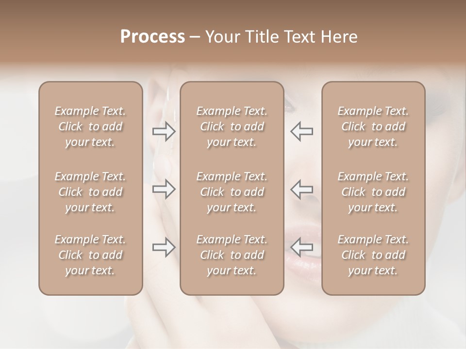 Beauty Portrait PowerPoint Template
