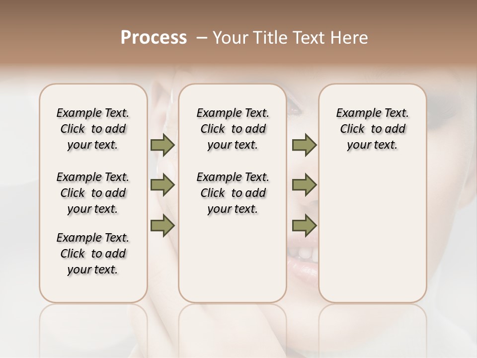 Beauty Portrait PowerPoint Template