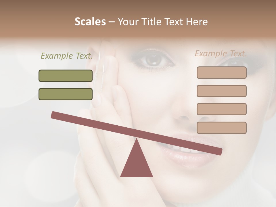 Beauty Portrait PowerPoint Template