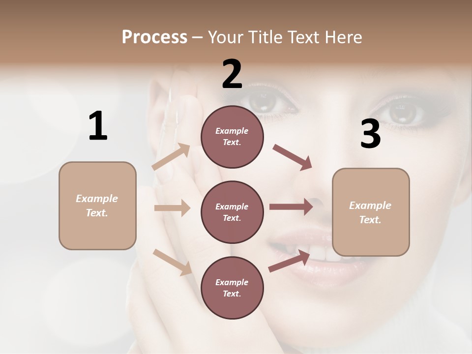 Beauty Portrait PowerPoint Template
